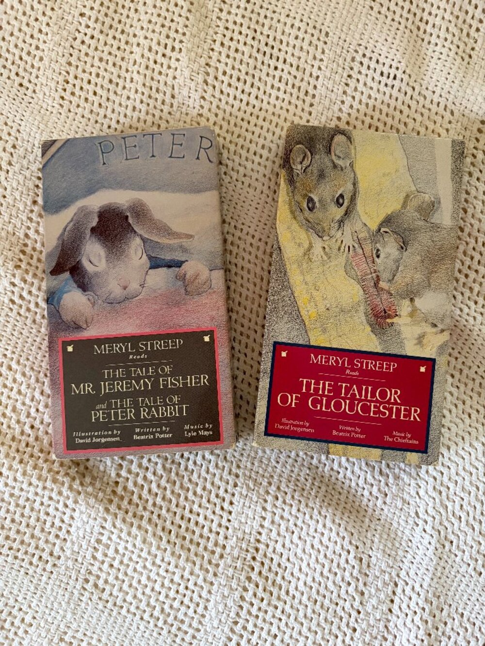 Two Beatrix Potter VHS Tapes
